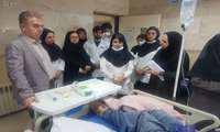 بازدید معاون آموزشی دانشکده پرستاری و مامایی شهید بهشتی رشت از مراکز آموزشی درمانی رازی، ۱۷ شهریور و الزهرا(س)
