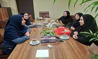 دیدار رئیس و مسولین دانشکده پرستاری و مامایی شهید بهشتی رشت با مدیر پرستاری دانشگاه به مناسبت روز پرستار