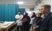 بازدید معاون آموزشی و مدیر گروه داخلی و جراحی دانشکده پرستاری و مامایی شهید بهشتی رشت از مراکز آموزشی درمانی پورسینا و دکترحشمت رشت