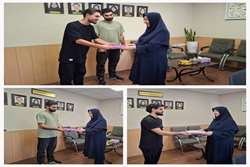 تقدیر از دانشجویان برتر دانشکده پرستاری و مامایی شهید بهشتی رشت  در المپیاد کشوری فوتسال دانشجویان علوم پزشکی