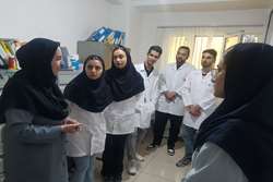 بازدید معاون آموزشی دانشکده پرستاری و مامایی شهید بهشتی رشت از روند کارآموزی دانشجویان دانشکده 