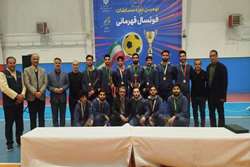 کسب موفقیت تیم فوتسال دانشجویی دانشگاه در المپیاد کشوری