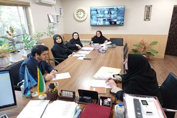 بازدید تیم پایش معاونت توسعه، مدیریت منابع پ برنامه ریزی دانشگاه از دانشکده در راستای دومین جشنواره پایش عملکرد، انضباط مالی و ا