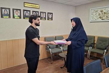 تقدیر از دانشجویان برتر دانشکده پرستاری و مامایی 