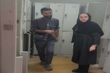 بازدید از رختکن های دانشجویی