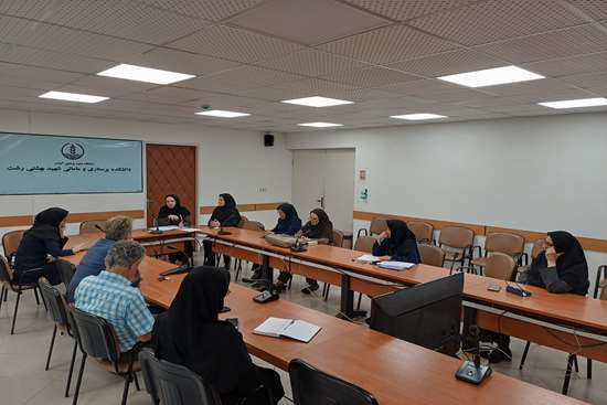 جلسه شورای آموزشی دانشکده 