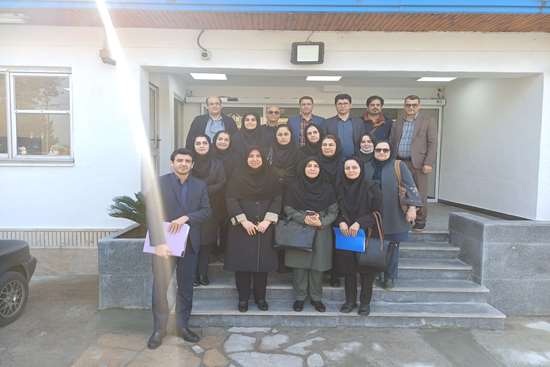 بازدید تیم پایش معاونت توسعه، مدیریت منابع پ برنامه ریزی دانشگاه از دانشکده در راستای دومین جشنواره پایش عملکرد، انضباط مالی و ا 