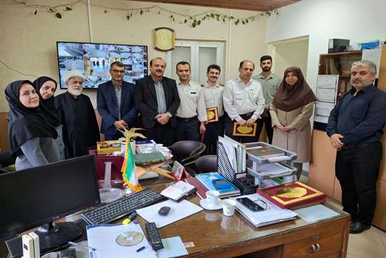 قدردانی از همکاران حراست و حفاظت فیزیکی 