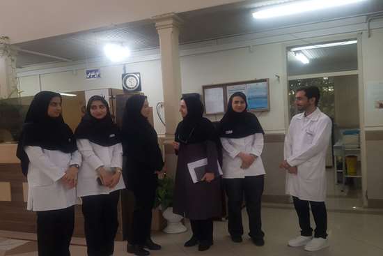  کارآموزی دانشجویان پرستاری  